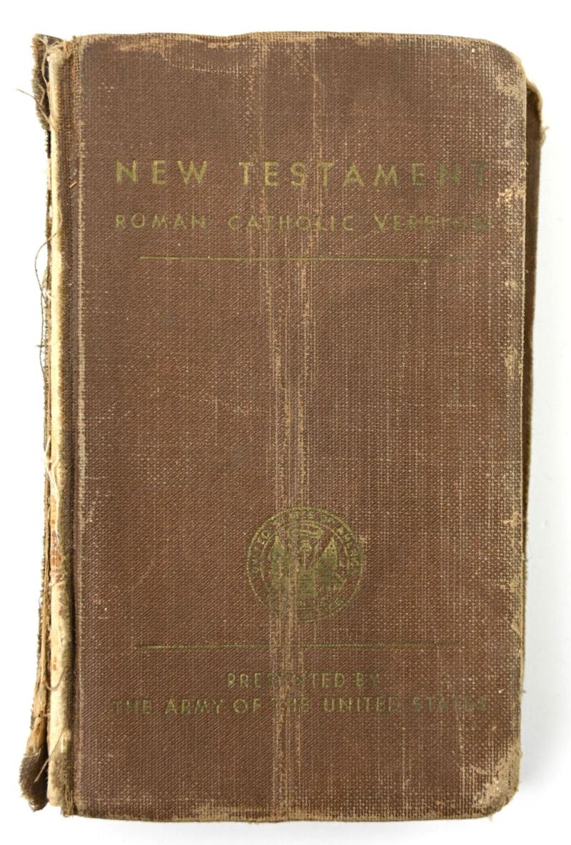 US WW2 New Testament Bible Book