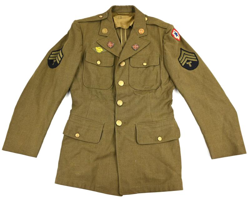 US WW2 Service Dress Quartermaster