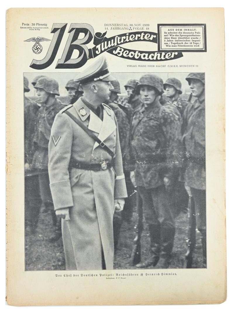 German Third Reich Magazin Illustrierte Beobachter 30 November 1939