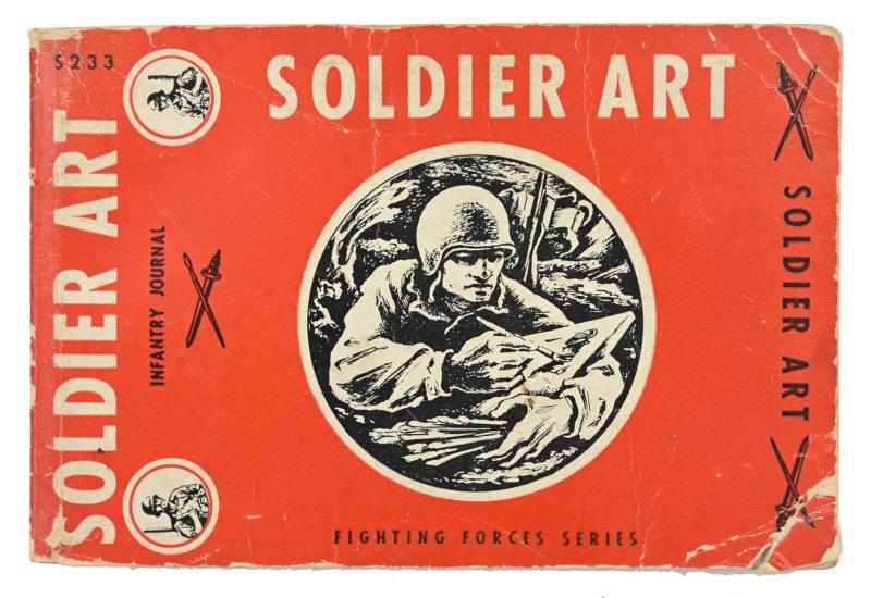 US WW2 Soldier Art Booklet