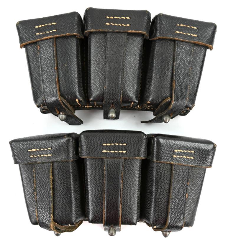 German WH Matching K98 Ammo Pouch Set