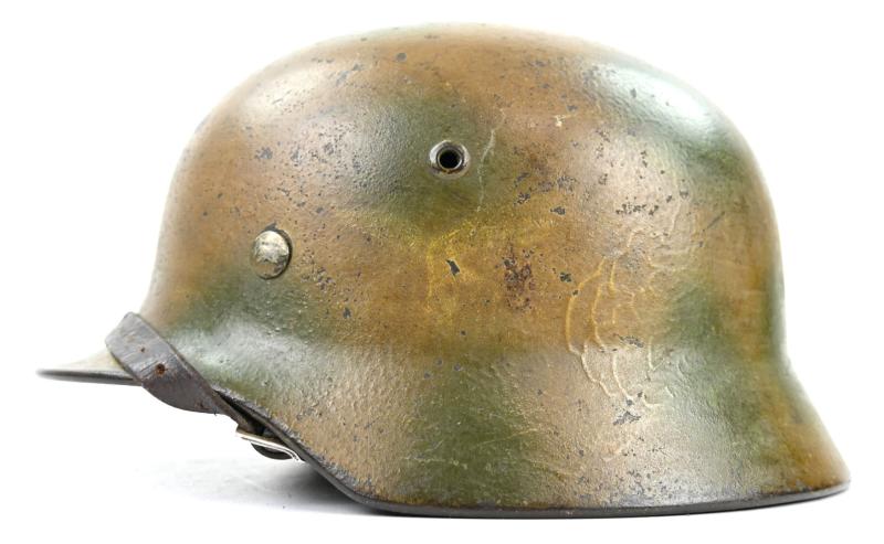 German LW M35 Camo Helmet