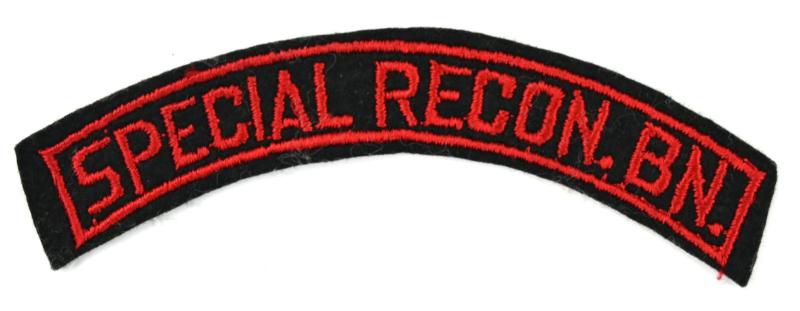 US WW2 OSS Special Reconnaissance Battalion Shoulder Arc