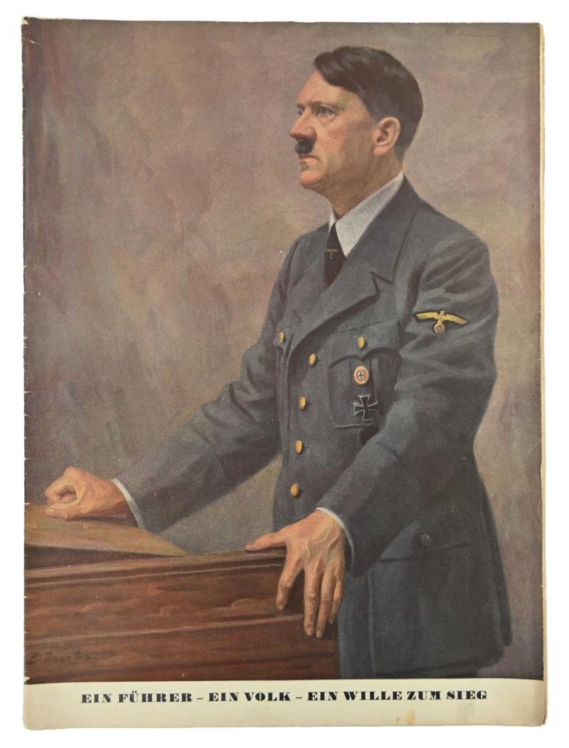 German Third Reich Magazine 'Special Edition Adolf Hitler' Illustierte Beobachter