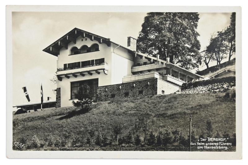 German Third Reich Era Postcard 'Der Berghof'