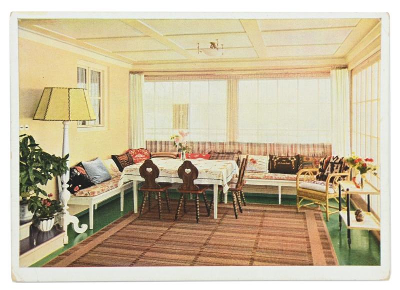 German Third Reich Era Postcard 'Der Berghof'