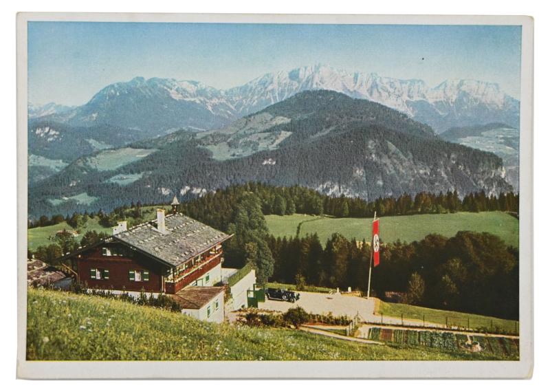 German Third Reich Era Postcard 'Der Berghof'