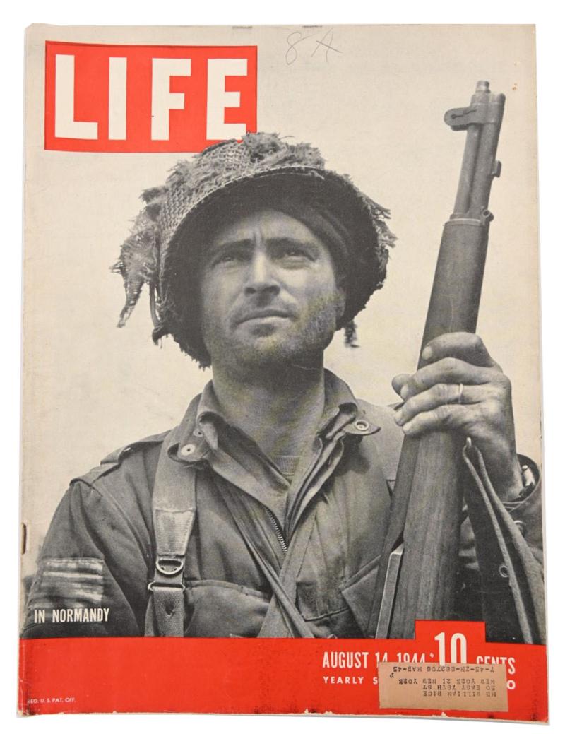 US WW2 Life Magazine August 1944 'Kelso C. Horne'