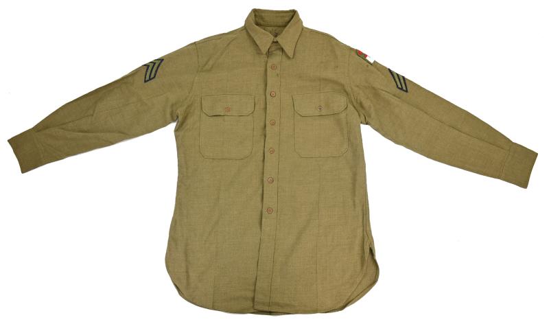 US WW2 Wool Shirt 'Second Army'