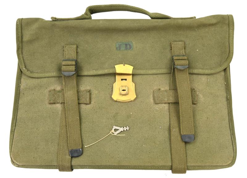 US WW2 Officer Canvas Mapcase