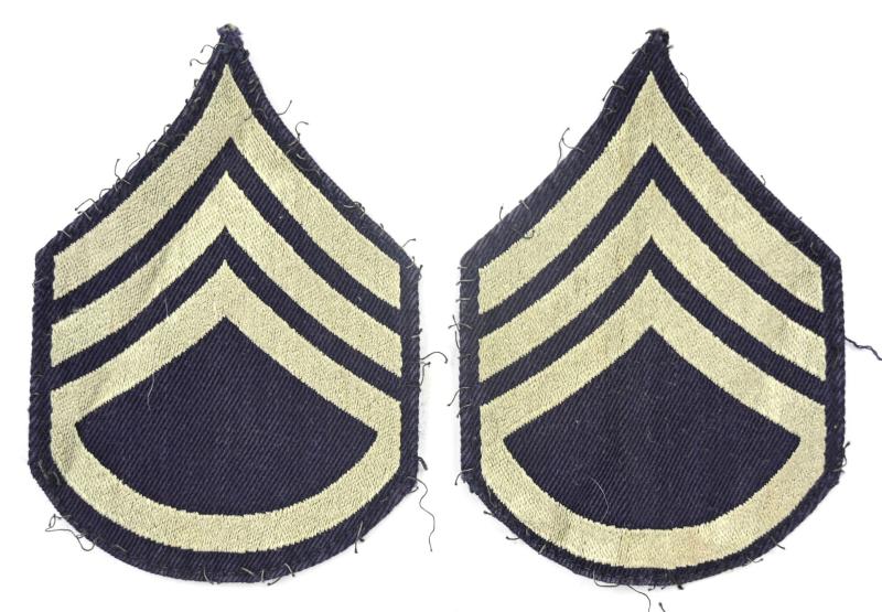 US WW2 Sergeant Chevron Set