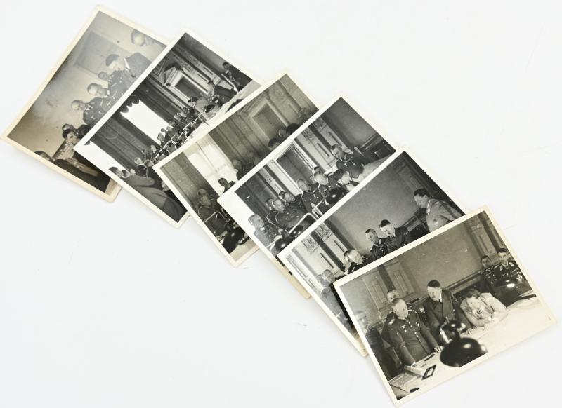 German Picture set of Hitler and his General Staff