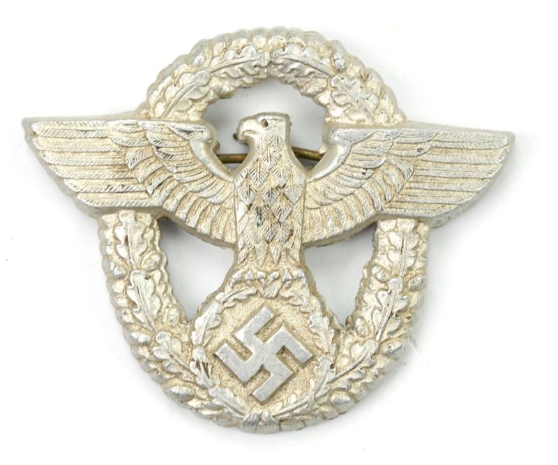 German Polizei Cap Badge