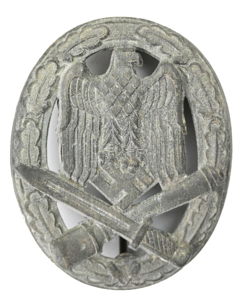 German General Assault Badge 'Hollow-back'