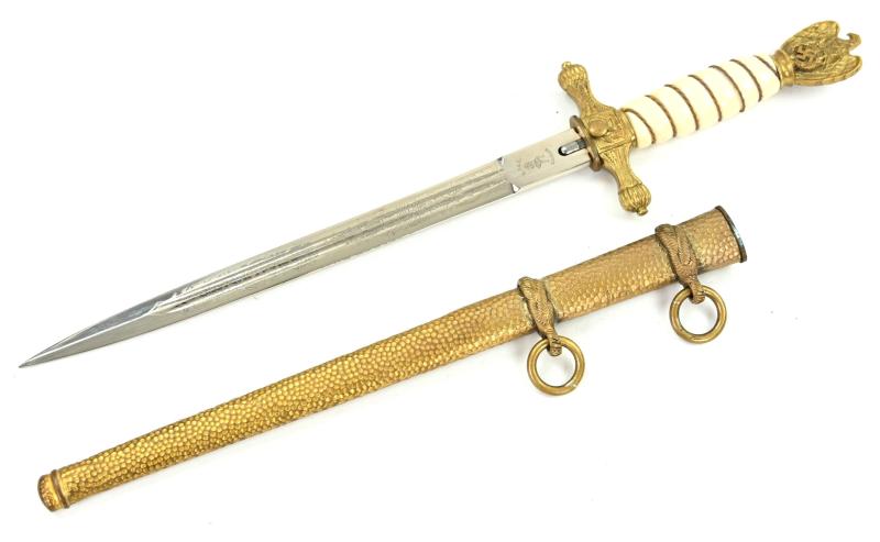 German KM Officer's Dagger 'Ernst Pack & Sohn'