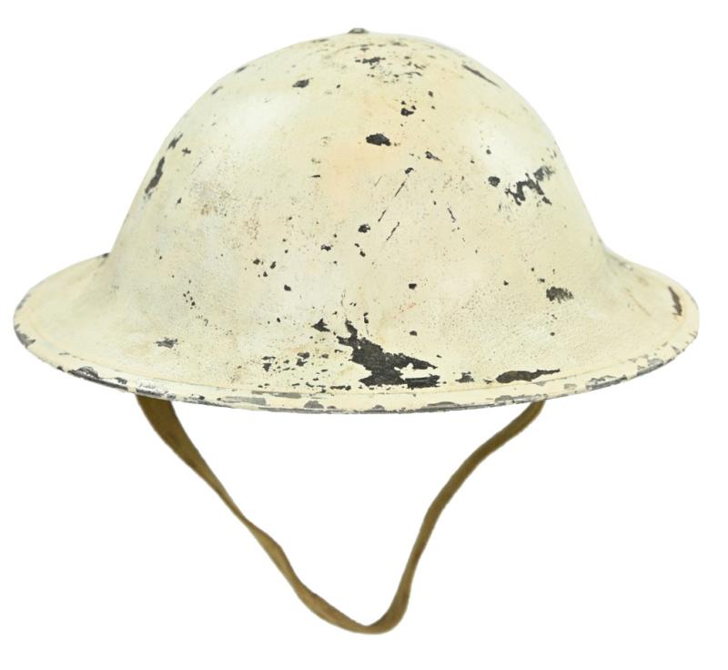 WorldWarCollectibles British WW2 MK2 Winter Camo Brodie Helmet