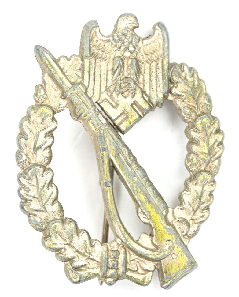 German Infantry Assault Badge in SIlver 'W.H.'