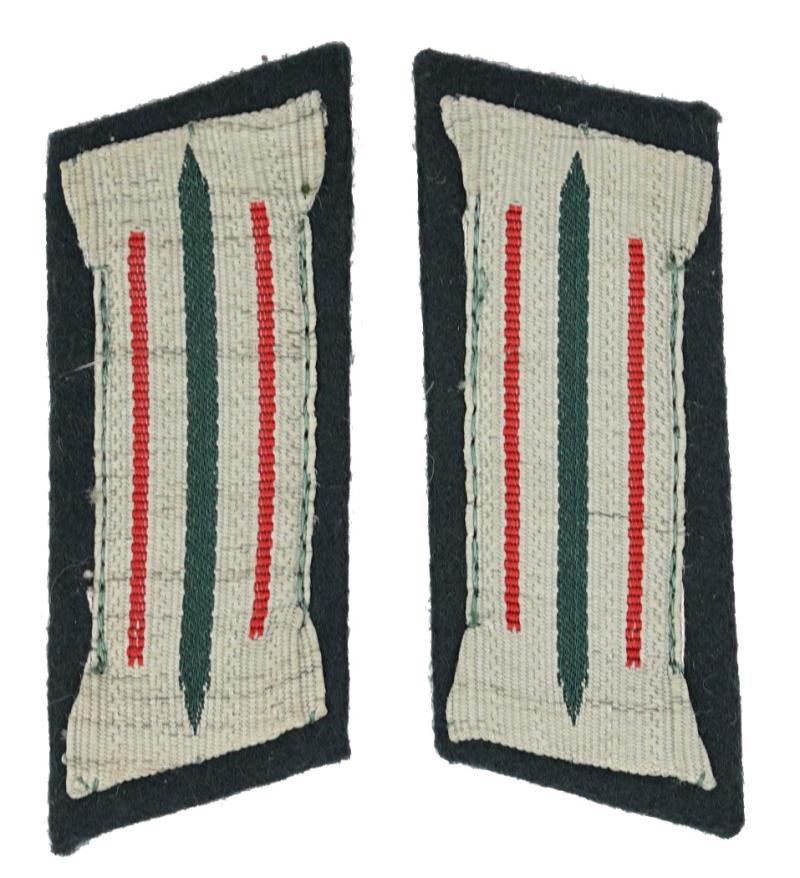 German WH EM Artillery Collar Tabs