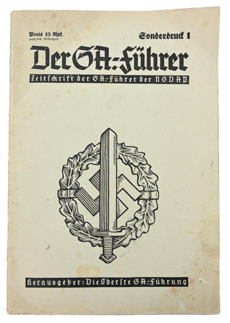 German NSDAP Magazine 'Der SA-Führer'.