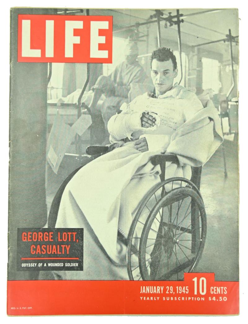 US WW2 Life Magazine January 1945