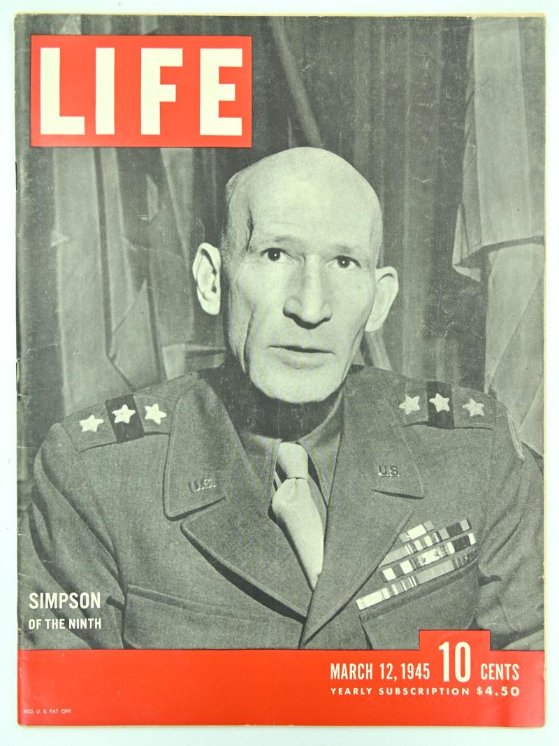 US WW2 Life Magazine March 1945