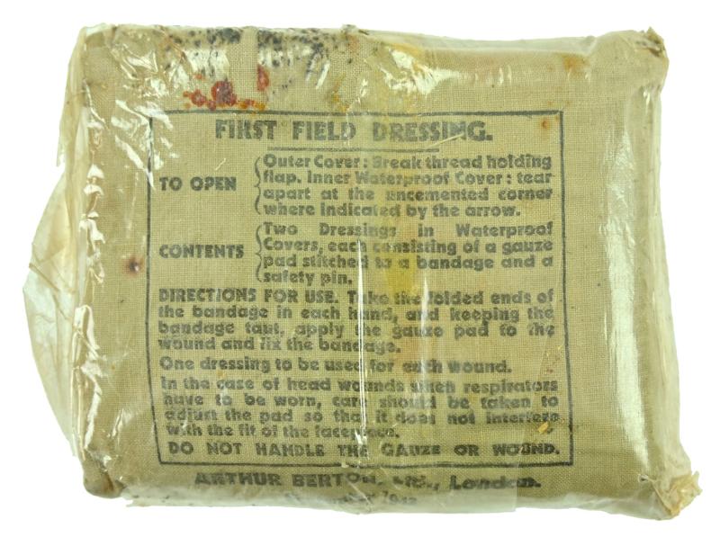 WorldWarCollectibles | British WW2 First Field Dressing