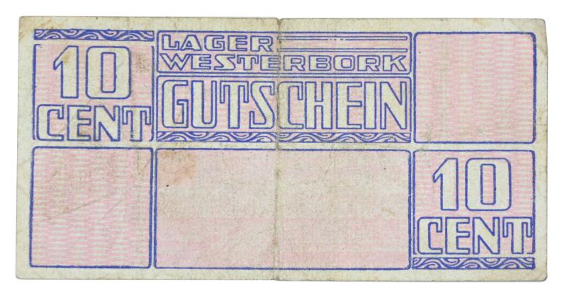 Dutch / German Camp Westerbork Banknote