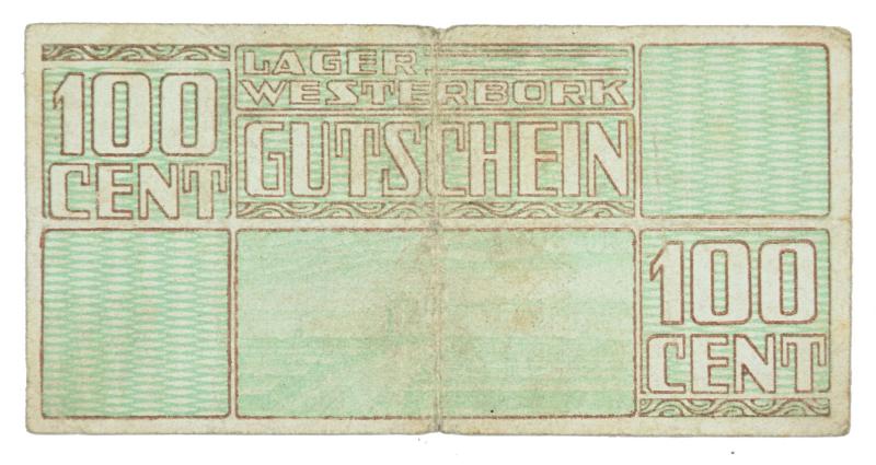 Dutch / German Camp Westerbork Banknote