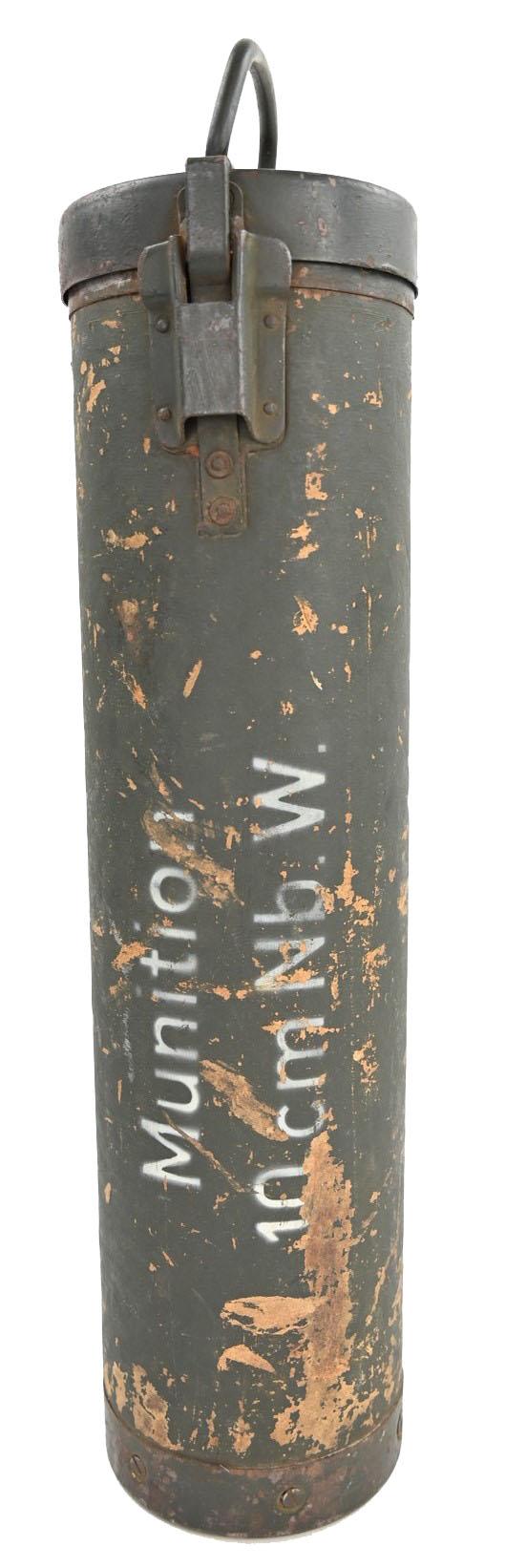 German WH Ammunition Tube '10cm Nebelwerfer'