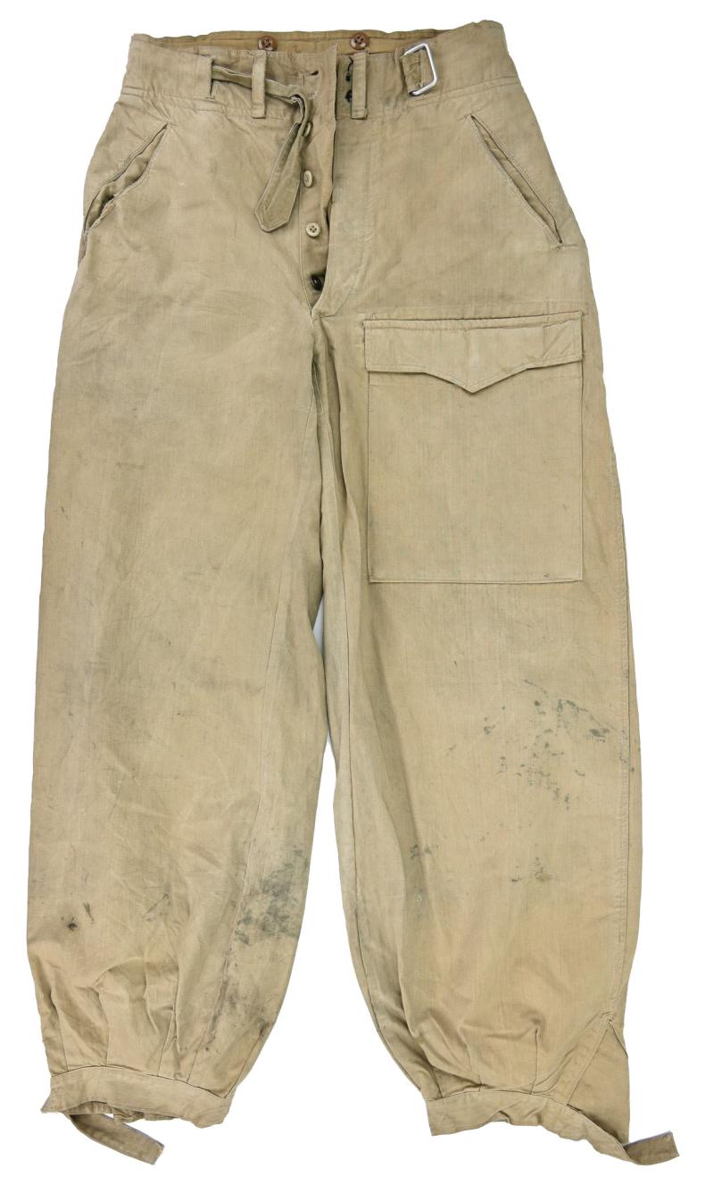 German LW FSJ Tropical Combat Trousers