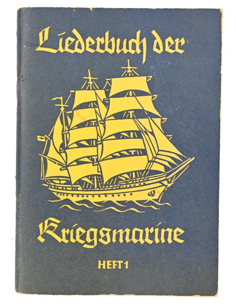 German KM Songbook 'Admiral Scheer''