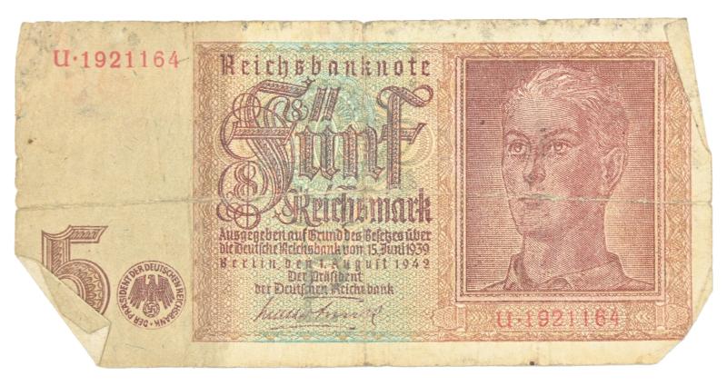 German Third Reich period Banknote