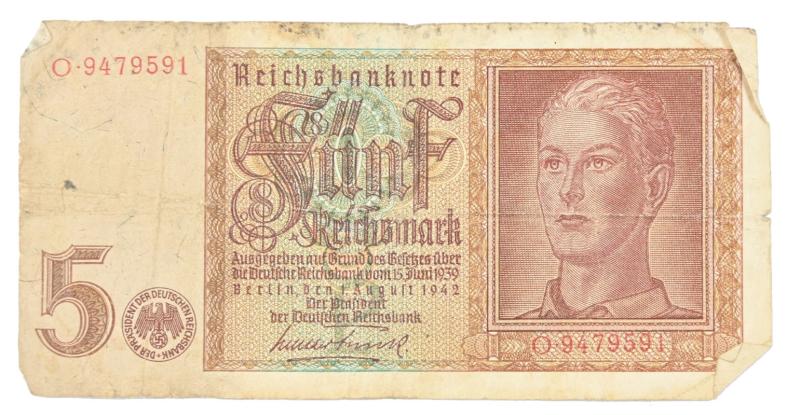 German Third Reich period Banknote