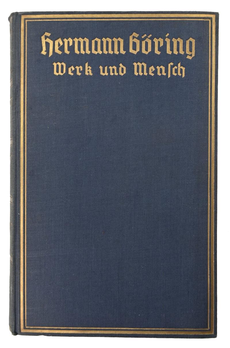 German Book Hermann Göring - Werk und Mensch