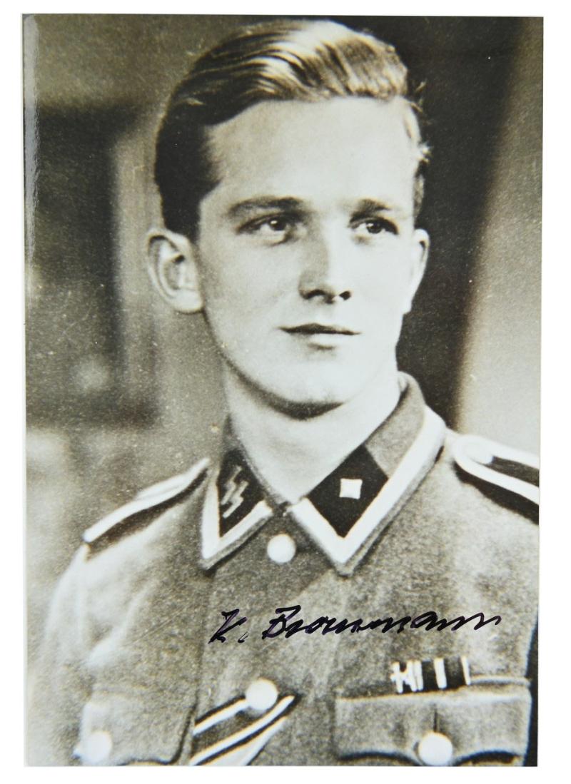 Signature of Waffen-SS Member 'Karl Brommann'