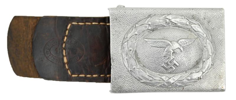 German LW Droptail Beltbuckle with Tab 1937