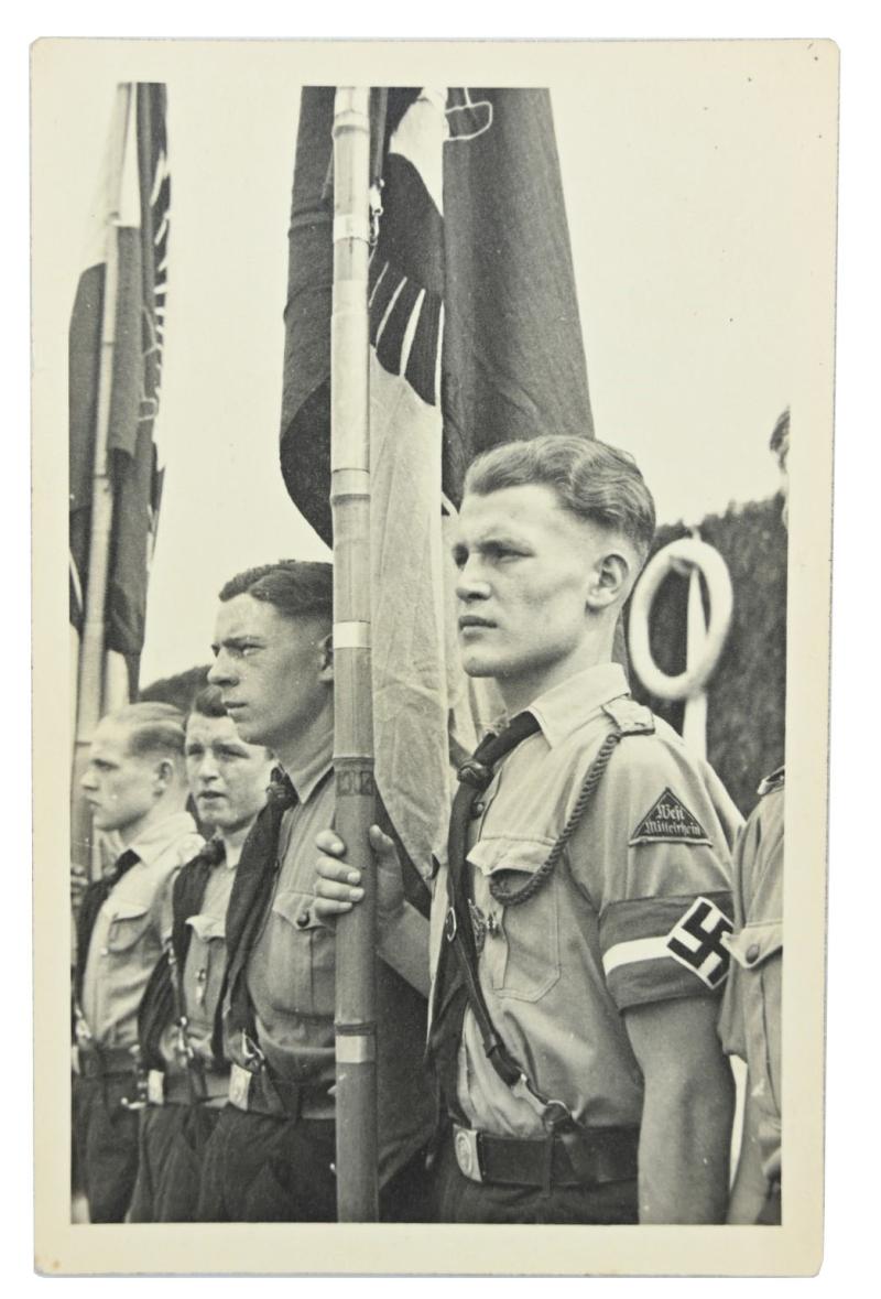 German Hitler Youth Postcard 'West Mittelrhein'