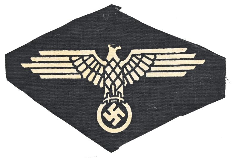 German Waffen-SS Printed Sleeve Eagle