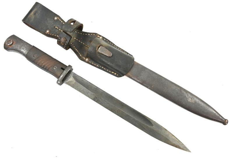 German K98 Bayonet with Frog and Matching Numbers 'CLC43'