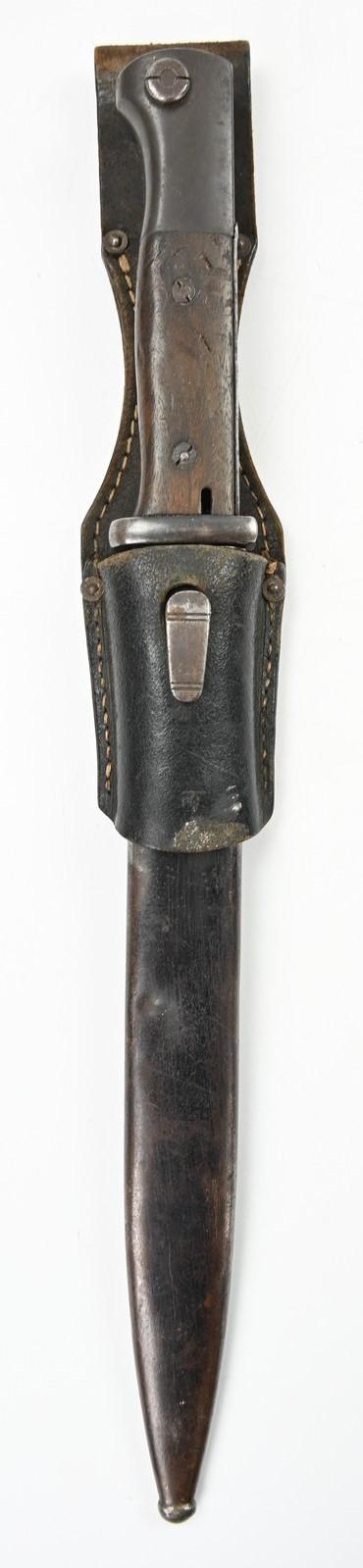 German K98 Bayonet with Frog and Matching Numbers 'WKC'