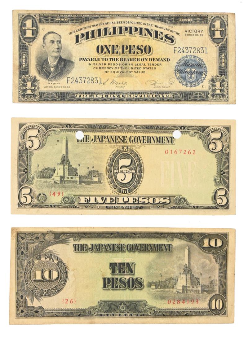 Japanese WW2 Occupation Money