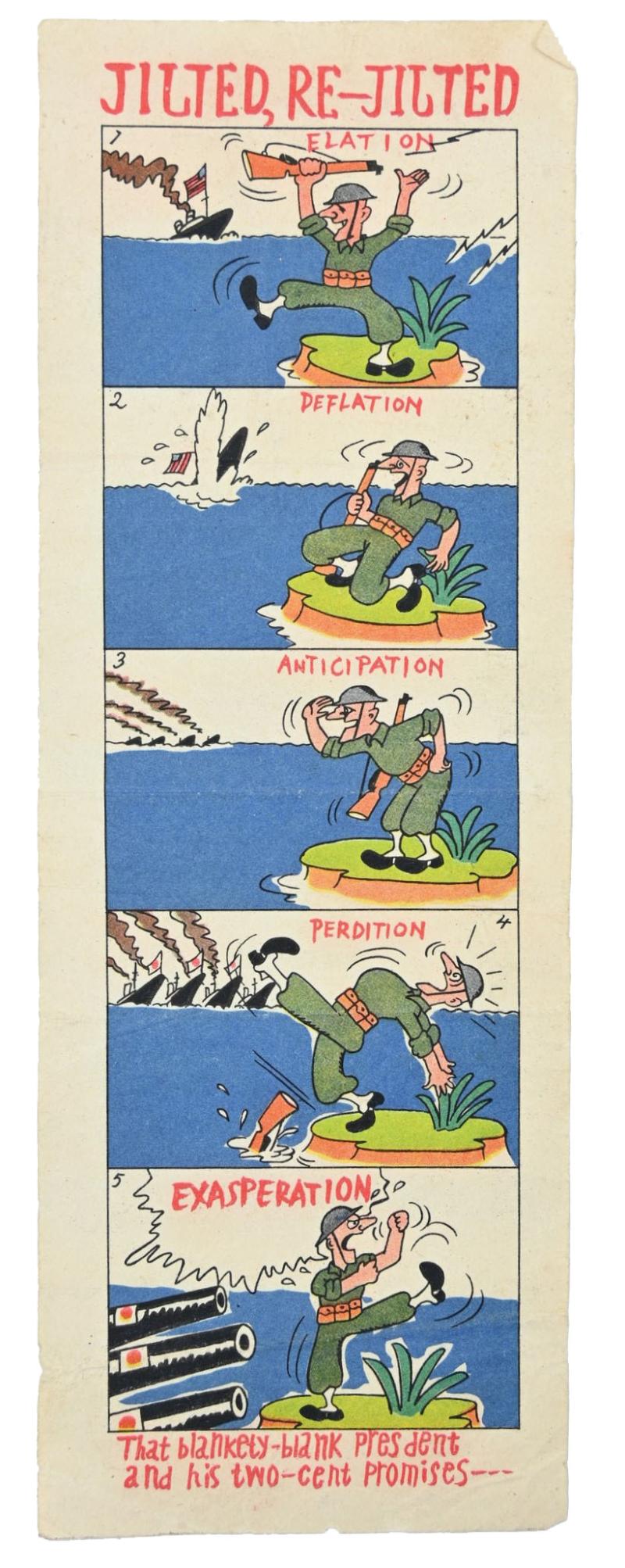 Japanese WW2 Propaganda Leaflet 