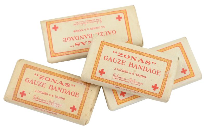 US WW1 First Aid Gauze bandage 'Zonas'