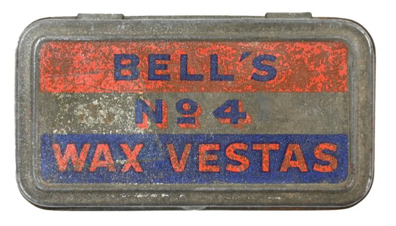 Australian WW2 Matchbox 'Bell's No.4 Wax Vestas'