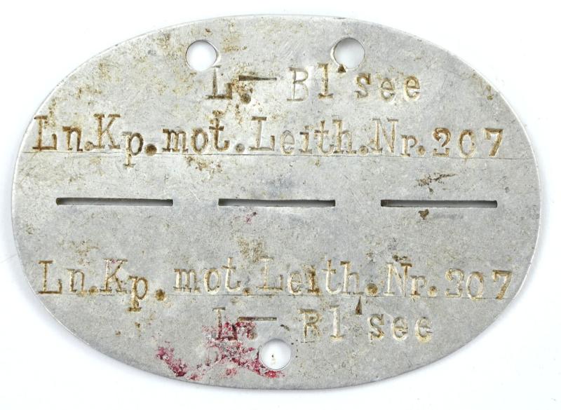 German LW Dog-Tag Signal Troops