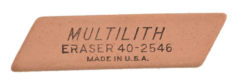 US WW2 Pencil Eraser 'Eberhard faber'