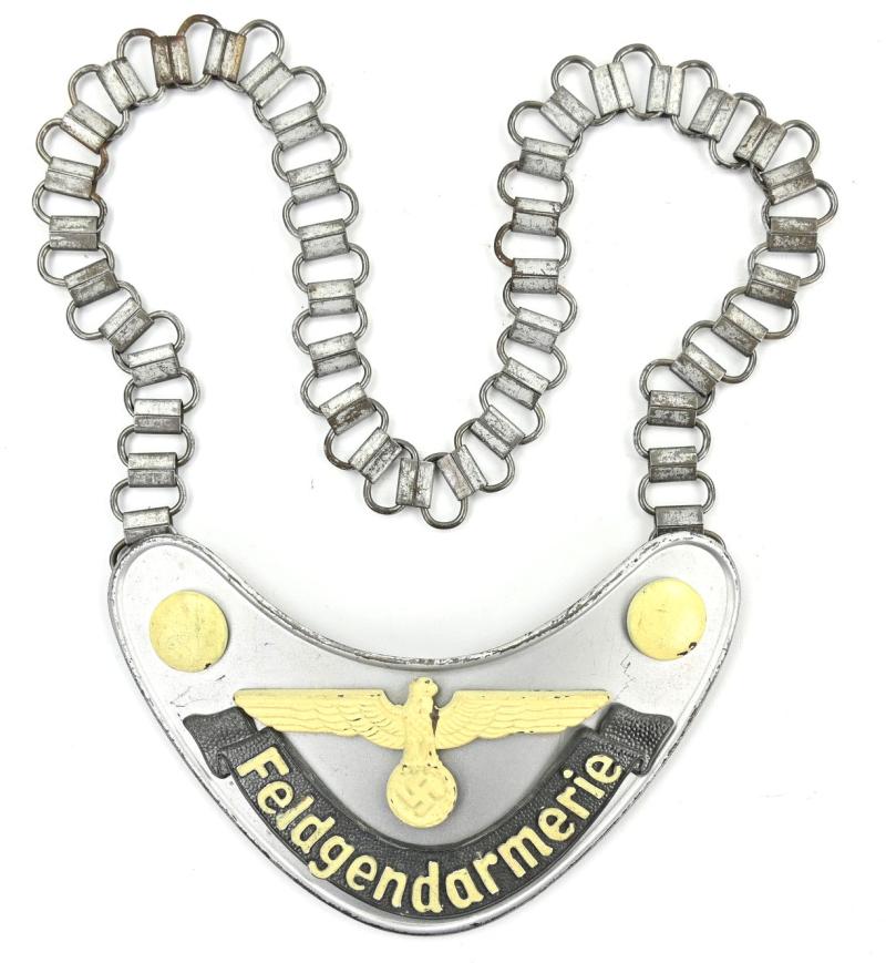 German WH Feldgendarmerie Gorget