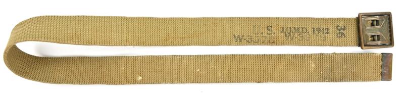 US WW2 Enlisted Men Trouser Belt