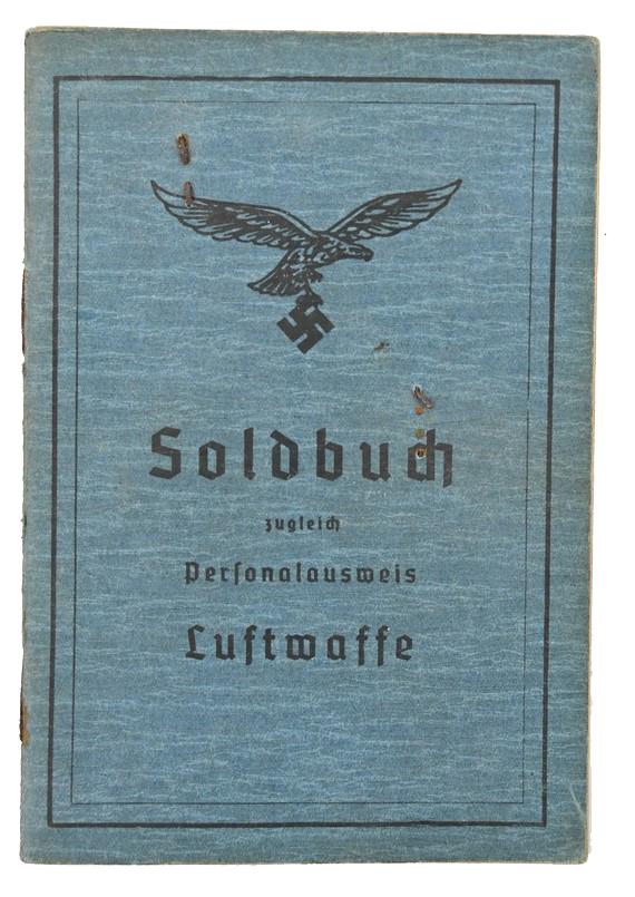 German LW Soldbuch 1945