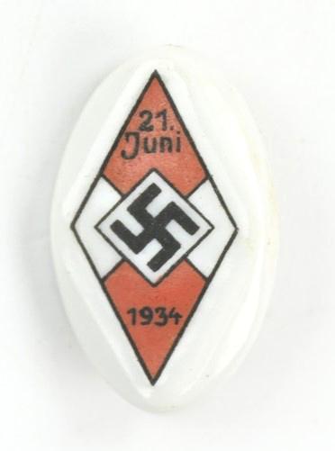 German Hitler Youth Sport Participation Pin